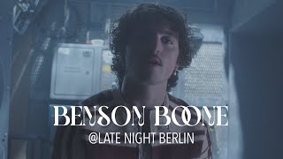 Benson Boone Live @ Late Night Berlin 2024