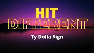 SZA - Hit Different (Lyrics) ft. Ty Dolla $ign