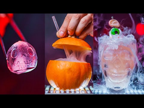 Video: 6 Bedste Slik-drinks Og Cocktails Til Halloween