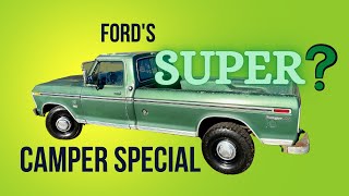 Ford F350 Super Camper Special Overview