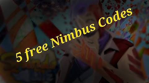 5 free private server codes for Nimbus | Shindo Life