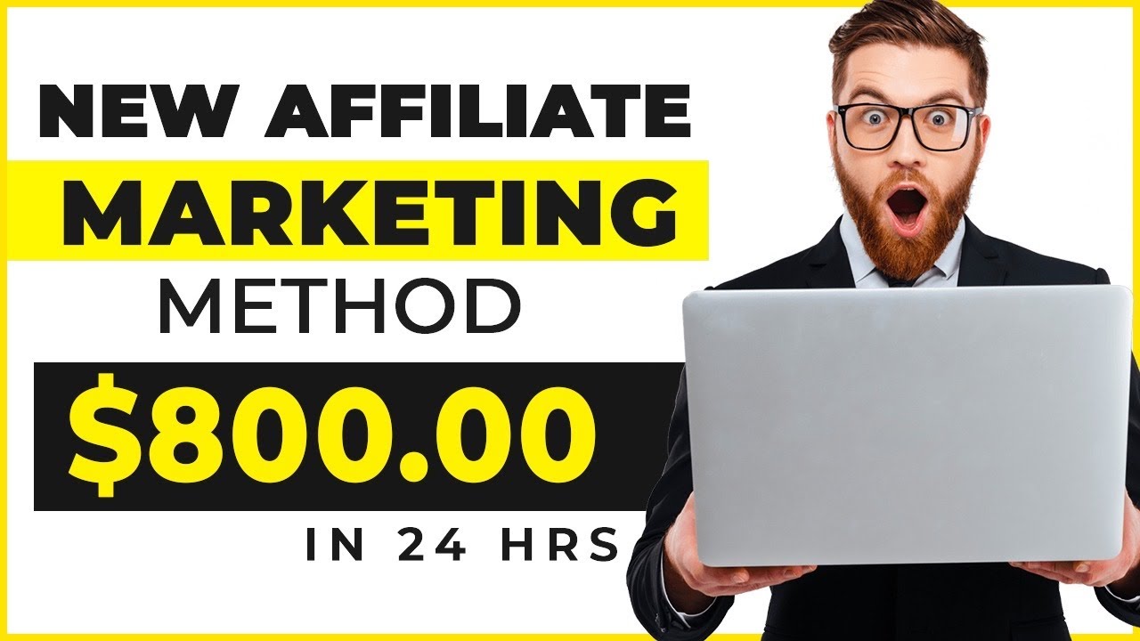 New Affiliate Marketing Method (Hundreds of Dollars In 24 Hours) - YouTube