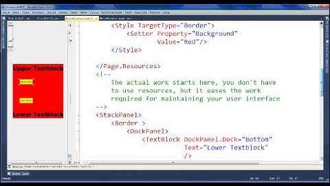Static Resources in XAML