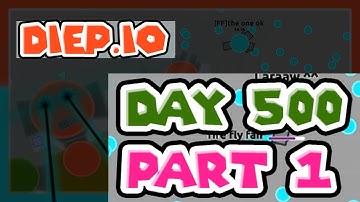 Diep.io - Day 500 - Live Stream🔴 - Part 1 - Playing with Viewers - NCS Music