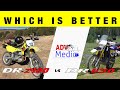 DR-650 vs DR-z400 - Which is better - What dual sport should you buy?