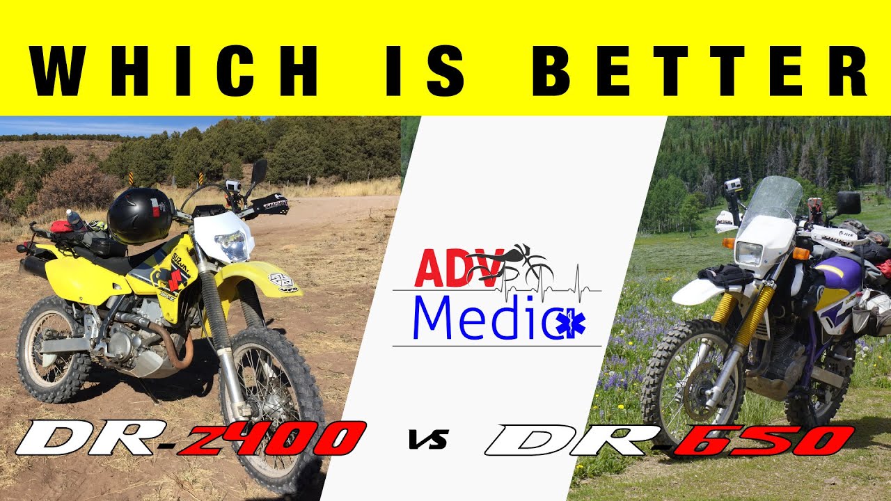 DR-650 vs DR-z400 - Which is better - What dual sport should you buy