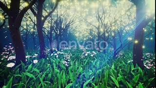 Magic Garden Walk 4k | Motion Graphics - Videohive template