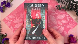 Star Maiden Tarot 💫 Unboxing + Flip Through #tarot
