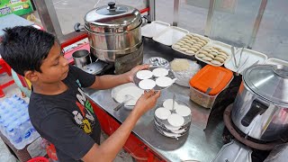 12 Years Boy Making Famous IDLI Like a Master | Bangladeshi Street Food