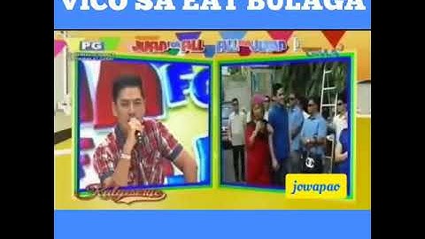 Throwback: Vico Sotto appeared on Eat bulaga.