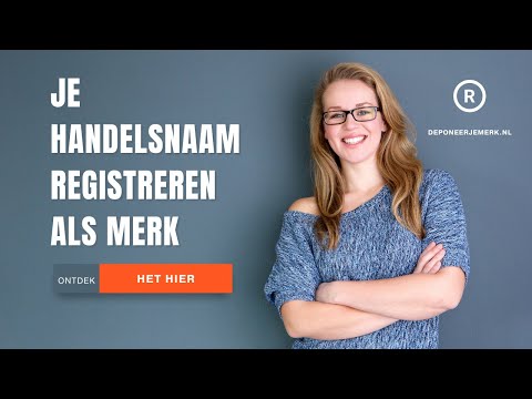 Video: Hoe Om 'n Handelsmerk Te Registreer