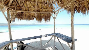 Paradise Island Tikki Hut view, Punta Rusia, Dominican Republic