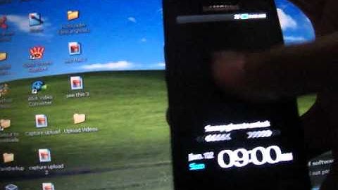 Android Froyo Booting on Samsung S8500 Wave!