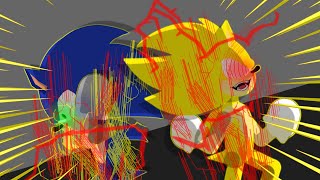Fleetway Super Sonic transformation test