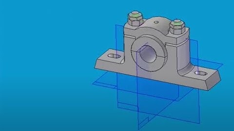 PLUMMER BLOCK  MODELLING, ASSEMBLY AND DRAWING IN SOLID EDGE
