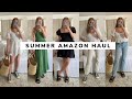 AMAZON CLOTHING HAUL + TRY ON / Summer Fashion Haul 2021 / Sinead Crowe