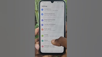Smart lock settings in Samsung Galaxy A15 Smartphone #5minutestech #samsunga15