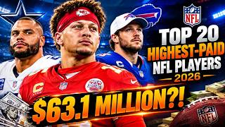 Top 20 Highest Paid NFL Players in 2026
