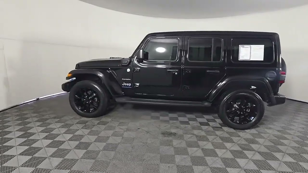 USED 2023 JEEP WRANGLER 4XE Sahara 4x4 at Arrigo West Palm (USED) 