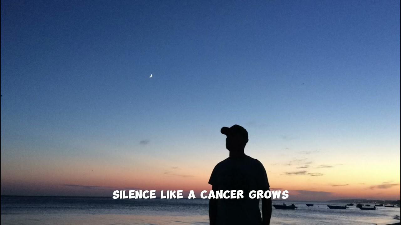 Johnny Cash The Sound of Silence , Hello darkness, my old friend (lyrics) YouTube