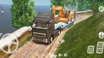 New Map 4 - Excavator Transport Tough Roads | Heavy Machines & Mining Simulator Android Gameplay HD