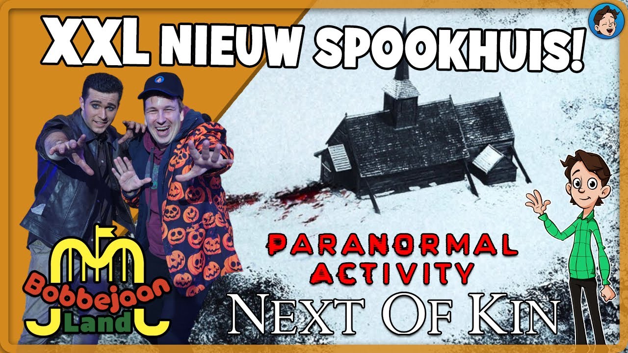 BESTE SPOOKHUIS VAN BELGIË?! - BOBBEJAANLAND REVIEW