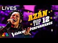 AZÁN Performs "Ex-Factor" by Ms. Lauryn Hill | The Voice Lives | NBC