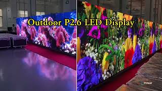 Outdoor P2.6 LED Display