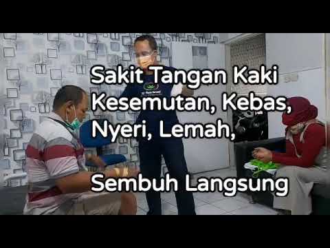 Tempat terapi pengobatan sakit tangan , kaki kesemutan, kebas, lemah, sembuh langsung