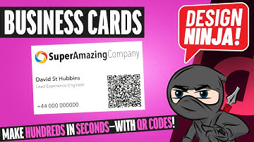 Maak in enkele seconden meerdere visitekaartjes – en met QR-codes – in Adobe InDesign!