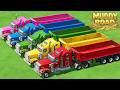 TRUCKS OF COLORS! Heavy AmericanTRUCKS + 5 TON COLORED Sunflower Delivery – Farming Simulator 22