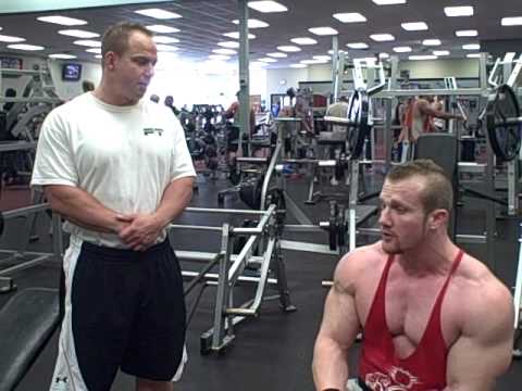 Alex Blanchette preppin for the 2009 NPC Continental USA / Mike Neumann interview