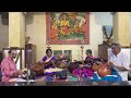 Veena duet concert by villianur glalitha  gvijayalakshmi  sri ratnagireeswar temple