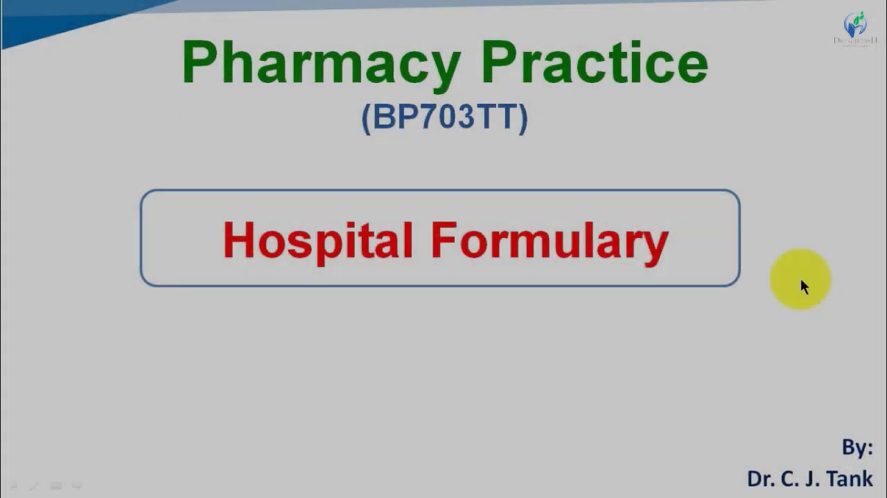 2.b Hospital Formulary