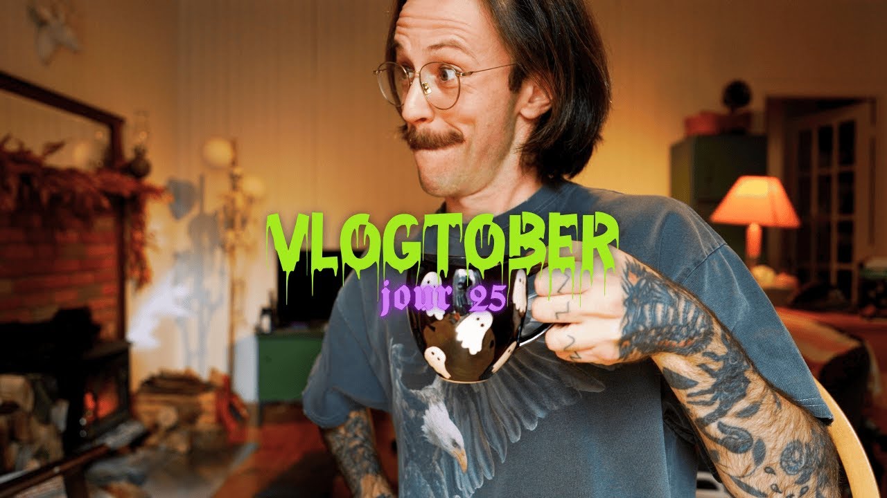 🍂Journée de préparation stream Twitch + la technologie ne coopère pas avec moi. | VLOGTOBER #25
