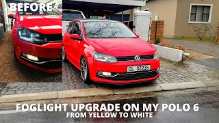 FOGLIGHT UPGRADE ON MY POLO 6 - SHAKY WES - PART4.1 OF THE BUILD