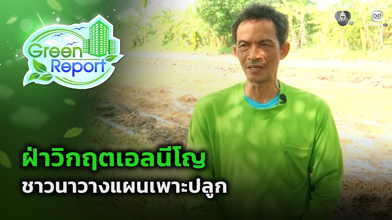 ฝ่าวิกฤตเอลนีโญ ชาวนาวางแผนเพาะปลูก | Green Report