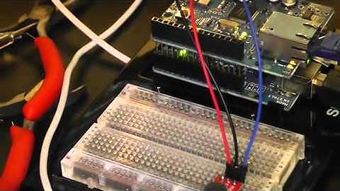 Rookmelder tweet via Arduino