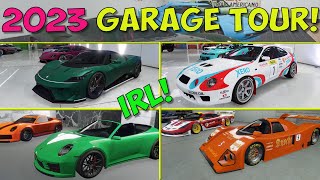Retset's 2023 'Real Life' 300 Car Garage Tour. Pour a drink and chill out! (GTA Online/IRL!)