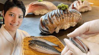 Learn How To Make Sardine SUSHI From a Pro Sushi Chef