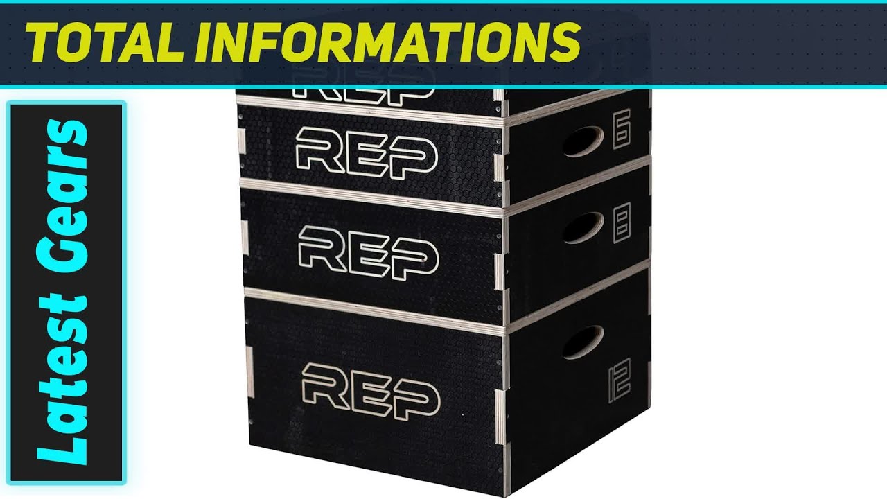 Build Rep Box's Rep Wooden Plyo Box: Stackable Power for Your Home Gym! - YouTube