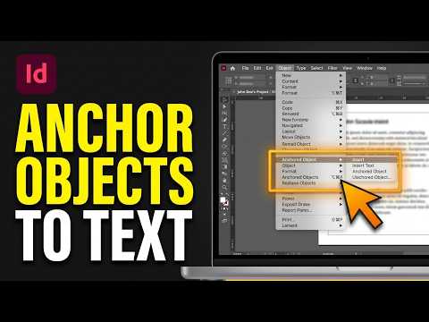 How to Anchor Objects to Text in Adobe InDesign 2026 (Easy Guide)