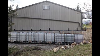 8000 LITER RAINWATER HARVEST SYSTEM. AWESOME by From the Woods 67,625 views 2 years ago 15 minutes