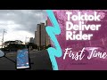 Toktok  Delivery Rider/First time