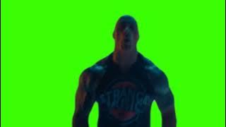 IT'S ABOUT DRIVE, IT'S ABOUT POWER - The Rock (Green screen template)