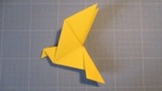 Comment réaliser une colombe en papier (origami) Resimi