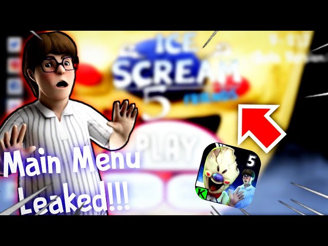 ICE SCREAM 5 MAIN MENU WITH OST!🔥 | Keplerians | Fanmade class=