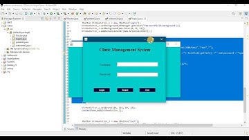 Java Swing & AWT-Clinic Management System-18225