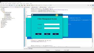 Java Swing & AWT-Clinic Management System-18225