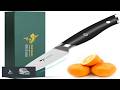 MAD SHARK 3.5 inch Paring Knife Small Kitchen Knives Ergonomic Handle Ultra